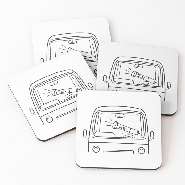 Item preview, A flashlight placed on the drivers seat inside a camper van designed and sold by rasagamastore.