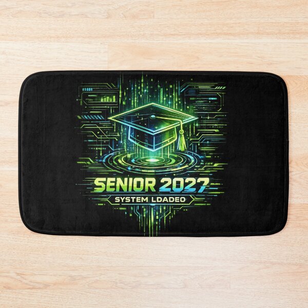 Item preview, Senior 2027 System Loaded Neon Gamer Graduation designed and sold by teemix.