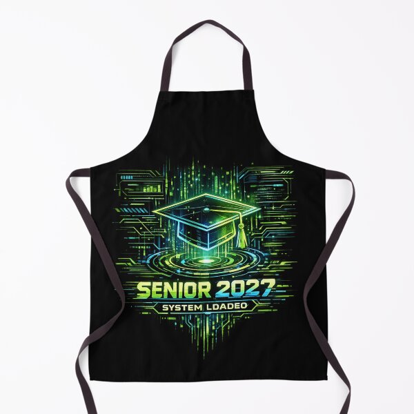 Item preview, Senior 2027 System Loaded Neon Gamer Graduation designed and sold by teemix.