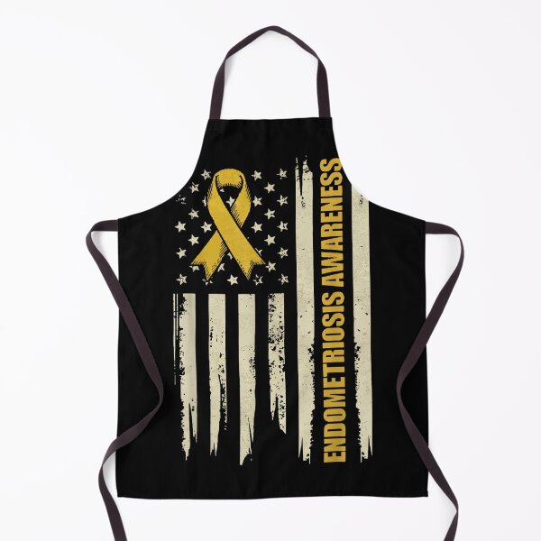 Item preview, Endometriosis Awareness USA Flag designed and sold by goombi-creative.