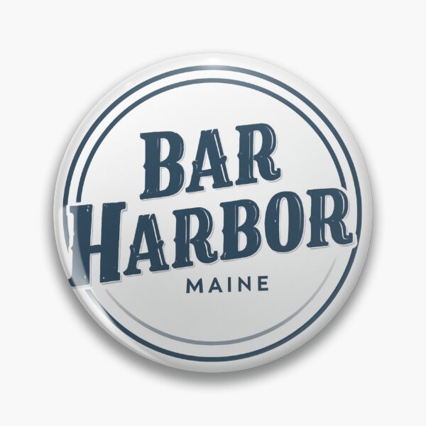 Item preview, Bar Harbor Town in Maine designed and sold by PamLeeDesign.