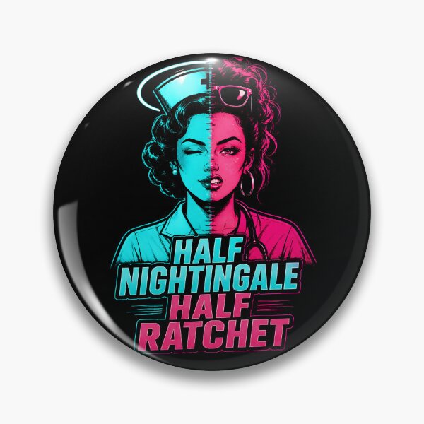 Item preview, Half Nightingale Half Ratchet Nurse Energy designed and sold by Victor Shadehorn.