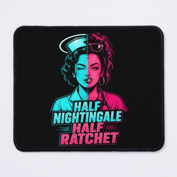 Item preview, Half Nightingale Half Ratchet Nurse Energy designed and sold by Victor Shadehorn.