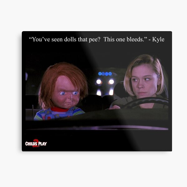 Child's Play 2 - Kyle & Chucky Metal Print