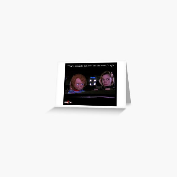 Child's Play 2 - Kyle & Chucky Greeting Card