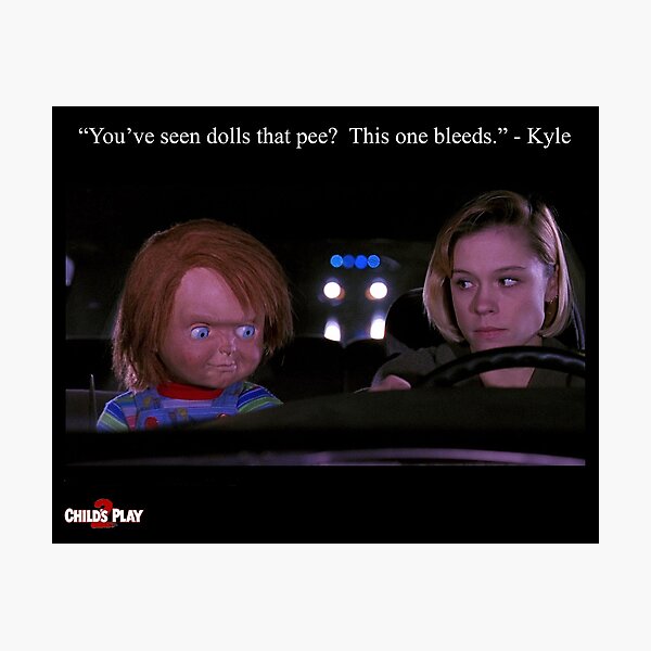 Child's Play 2 - Kyle & Chucky Photographic Print