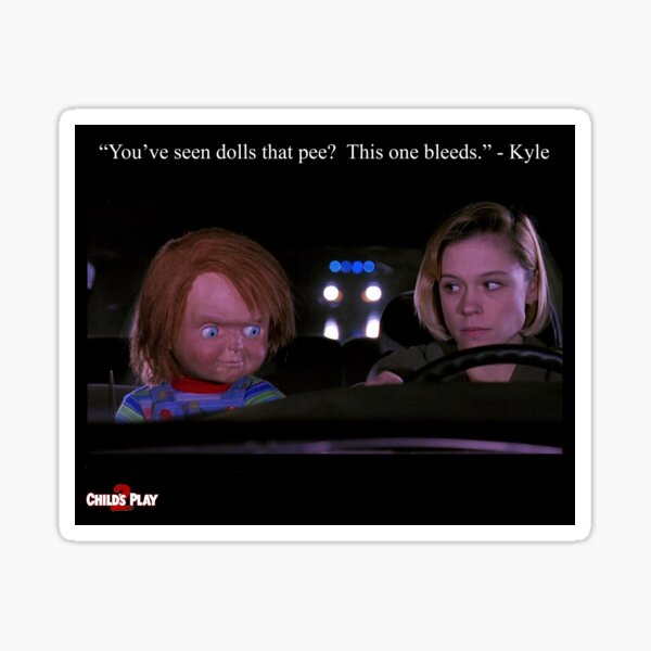 Child's Play 2 - Kyle & Chucky Sticker