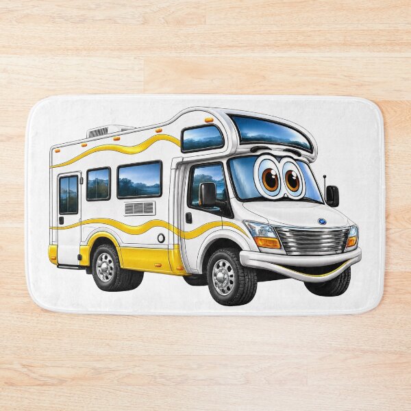 Item preview, Yellow Camper Cartoon designed and sold by Scott Hayes.