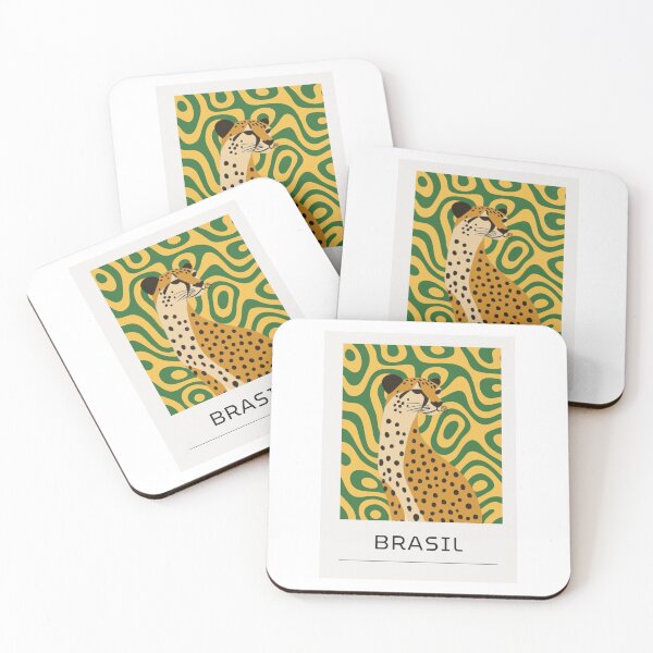 Item preview, Brazil - Wild & Colorful — Tropical Art Print designed and sold by Rooted & Co.