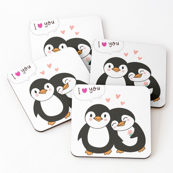 Item preview, I love you  penguins. T-shirt  designed and sold by Theweirdsista.