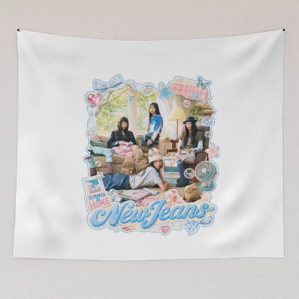 Item preview, NewJeans Nostalgic Y2K Fashion & Cozy Home Aesthetic designed and sold by Valereekmerch.