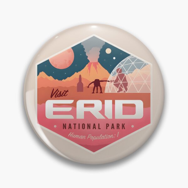 Item preview, Visit Erid National Park Shirt, Project Hail Mary Graphic Tee, Rocky Alien Sci Fi Book Lover Gift, Tau Ceti Retro Travel Shirt designed and sold by Catspeachy.