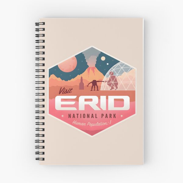 Item preview, Visit Erid National Park Shirt, Project Hail Mary Graphic Tee, Rocky Alien Sci Fi Book Lover Gift, Tau Ceti Retro Travel Shirt designed and sold by Catspeachy.