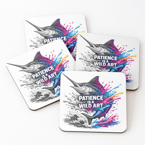 Item preview, Patience Is A Wild Art - Inspirational Aesthetic Quote designed and sold by teemix.