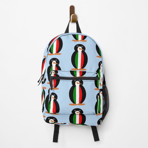 Item preview, Italian Flag Ms. Penguin Cute Italy Design designed and sold by AuntieShoe.