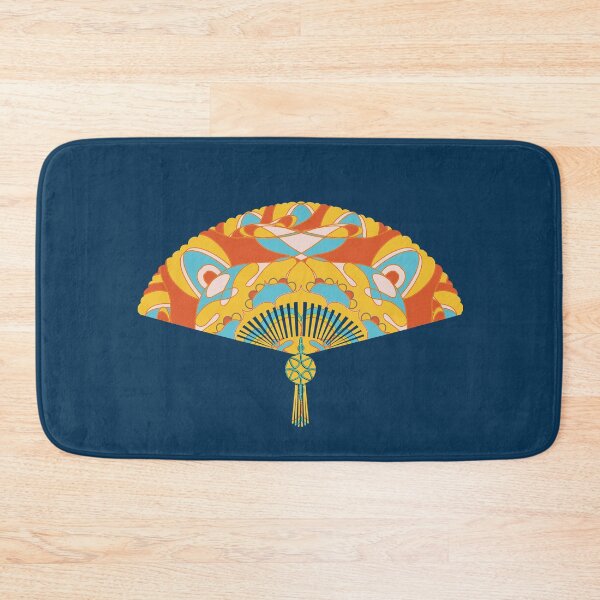 Item preview, Psychedelic 70s Retro Folding Fan designed and sold by Karin Taylor.