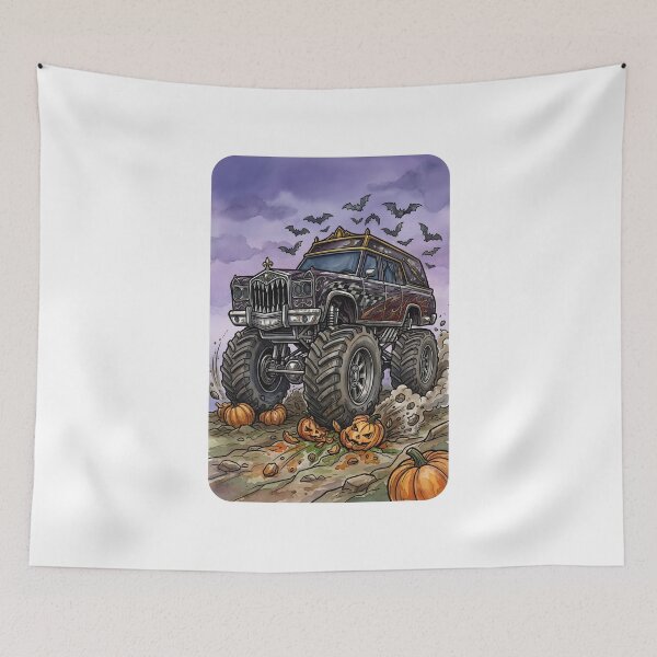 Item preview, Monster Hearse - opt 2 designed and sold by jlStopMedia.