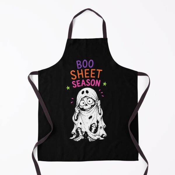 Item preview, Boo Sheet Season Funny Skeleton Ghost Halloween designed and sold by markymaarty.