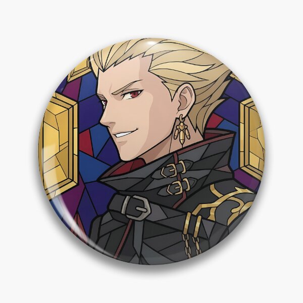 Artikelvorschau, Gilgamesh Fate Stay Night Royal Buntglas Goldrüstung Aura entworfen und verkauft von mildaclairmo.