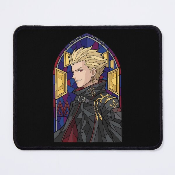 Item preview, Gilgamesh Fate Stay Night Royal Stained Glass Gold Armor Aura designed and sold by mildaclairmo.