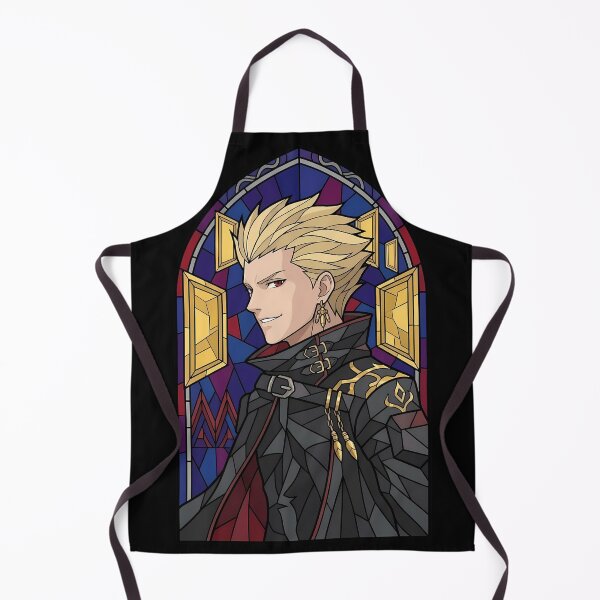 Item preview, Gilgamesh Fate Stay Night Royal Stained Glass Gold Armor Aura designed and sold by mildaclairmo.