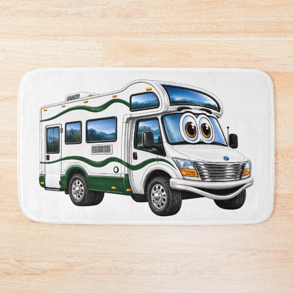 Item preview, Green Cartoon Camper designed and sold by Scott Hayes.