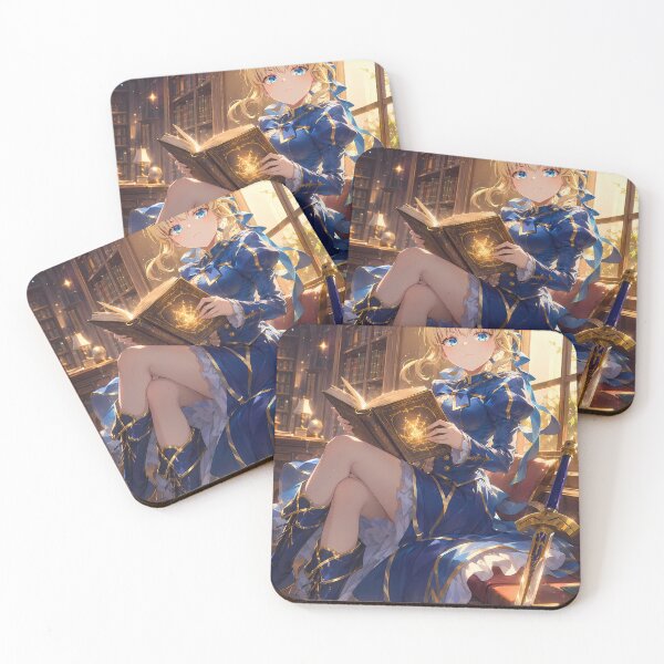 Item preview, Saber Fate Stay Night Enchanted Library Study designed and sold by mildaclairmo.