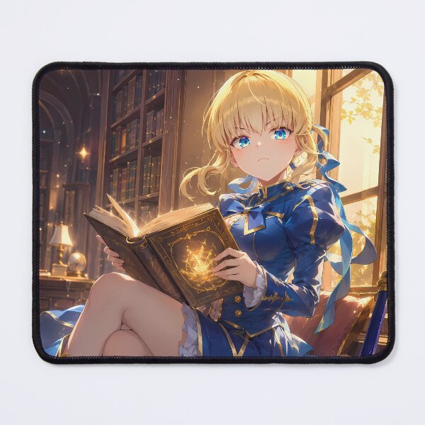 Item preview, Saber Fate Stay Night Enchanted Library Study designed and sold by mildaclairmo.