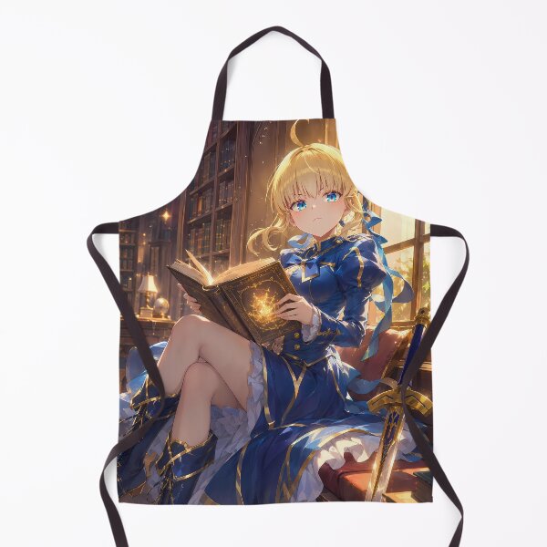 Item preview, Saber Fate Stay Night Enchanted Library Study designed and sold by mildaclairmo.