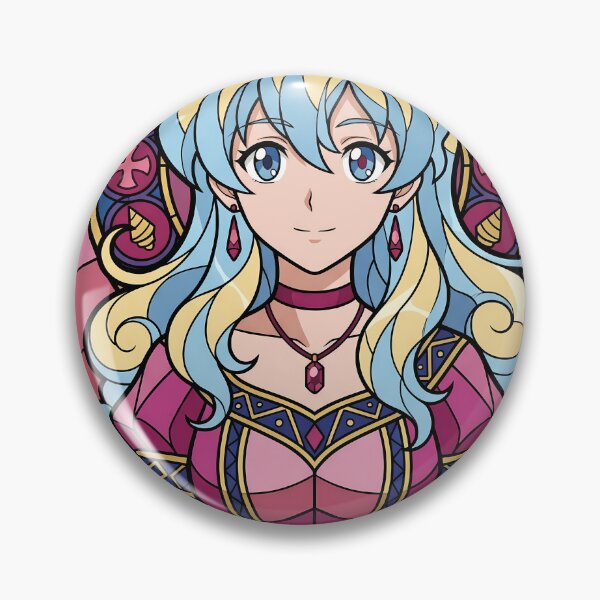 Item preview, Nia Teppelin Gurren Lagann Princess Stained Glass Smile designed and sold by mildaclairmo.