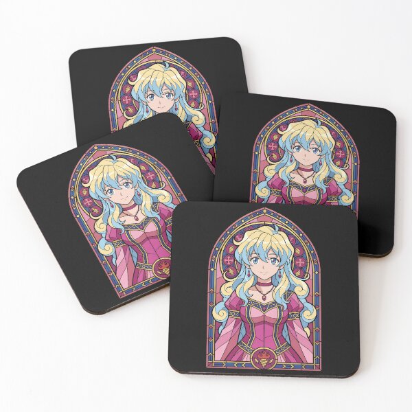 Item preview, Nia Teppelin Gurren Lagann Princess Stained Glass Smile designed and sold by mildaclairmo.
