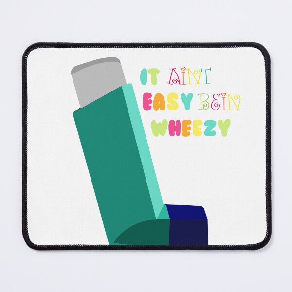 Item preview, It Ain’t Easy Bein’ Wheezy-Funny Asthma Inhaler Sticker-Version 2 designed and sold by Sissy’s shop.
