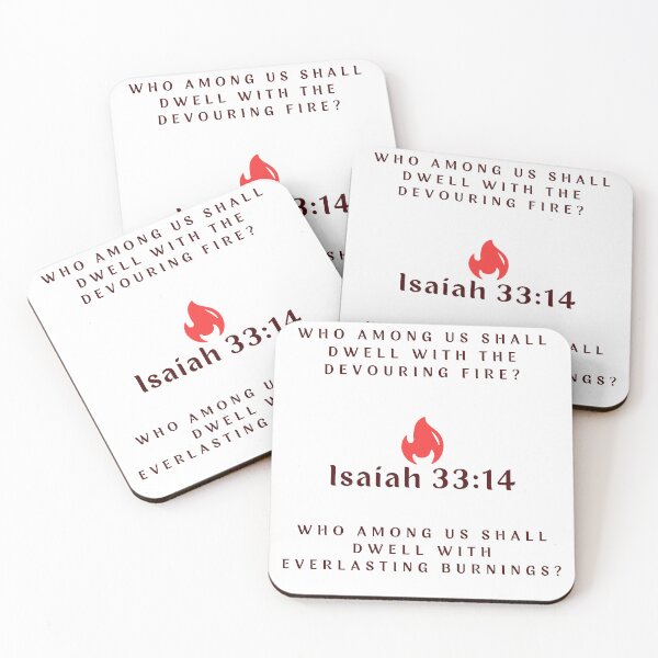 Item preview, Isaiah 33:14 designed and sold by Undonemadenew.