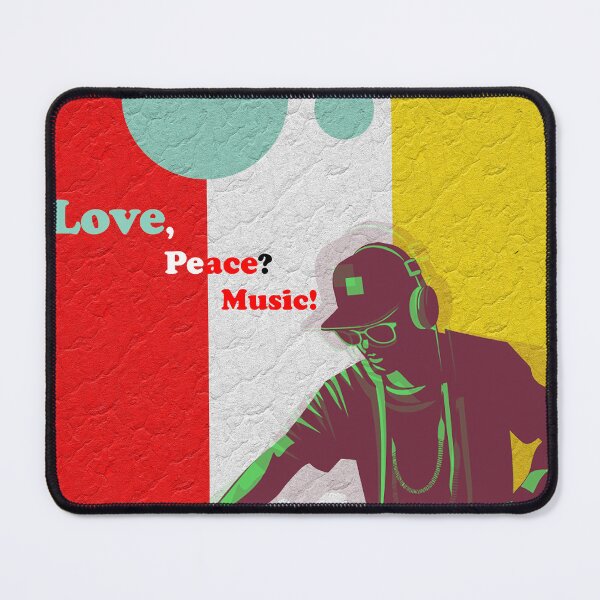 Item preview, Feel the Beat – Retro DJ Turntable Music Art designed and sold by say_li03.