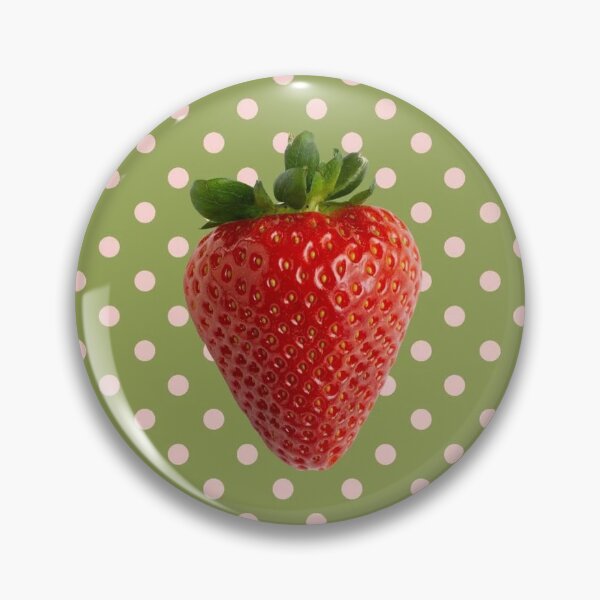 Item preview, Cute Strawberry Aesthetic – Kawaii Fruit Design designed and sold by xWhimsyDreamsx.
