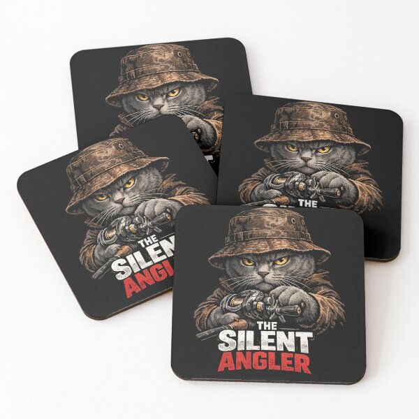 Item preview, Silent Angler Cat designed and sold by teemix.