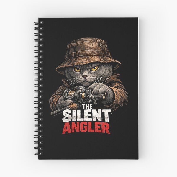 Item preview, Silent Angler Cat designed and sold by teemix.