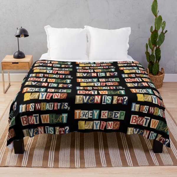 Item preview, Sarcastic It Is What It Is Questioning Quote designed and sold by d247.