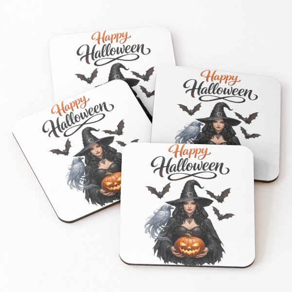 Item preview, Witching Hour Spooky Season Happy Halloween Graphic Art designed and sold by DeliaDesignsCo.