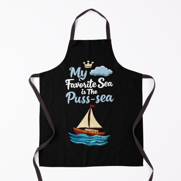 Item preview, My Favorite Sea is The Puss-sea Funny Adult Design designed and sold by DarkRelicStudio.
