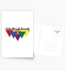 Being strong together Postcards