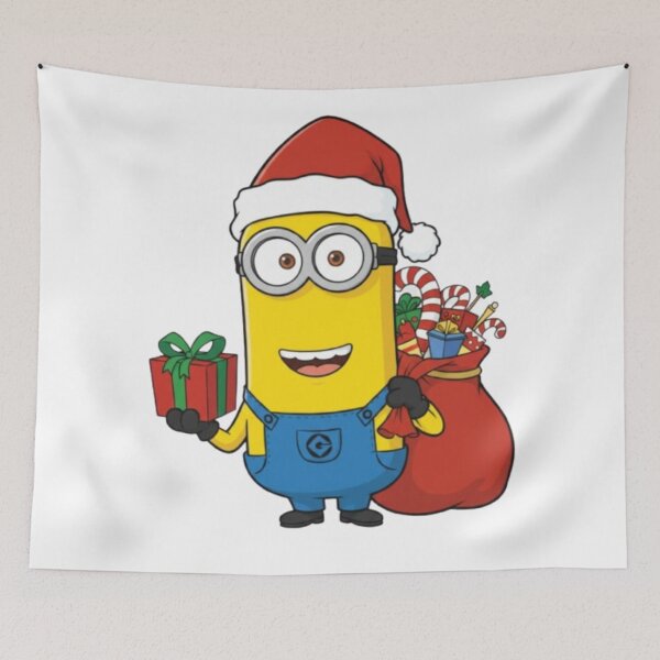 Item preview, Minion Christmas designed and sold by LuloCreative.