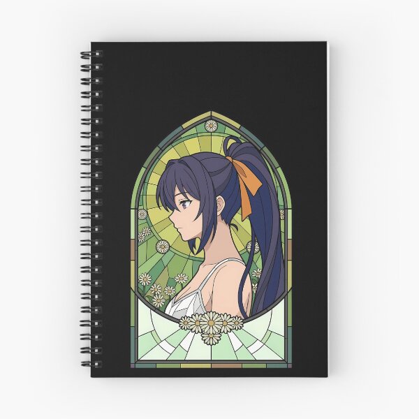 Item preview, Akeno Himejima High School DxD Green Floral Stained Glass designed and sold by mildaclairmo.