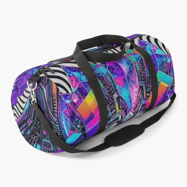 Item preview, Psychedelic Synthwave Android Queen Cyberpunk Vaporwave Glasses designed and sold by RAMIX-Y2K.