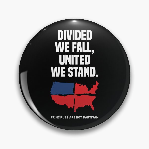 Item preview, Principles Are Not Partisan - Divided We Fall United We Stand designed and sold by Vector-Artist.