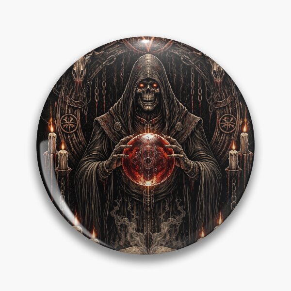Item preview, Dark Occult Sorcerer with Crimson Orb designed and sold by PghArt.