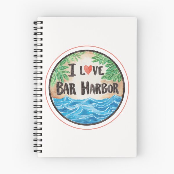 Item preview, I Love Bar Harbor Maine  designed and sold by PamLeeDesign.