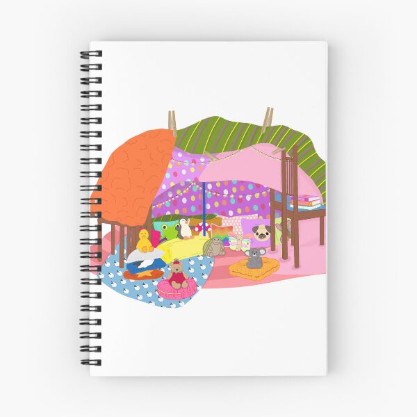 Item preview, The Best Adventures Happen At Home - Cozy Blanket Fort Sticker - Image Only designed and sold by Sissy’s shop.