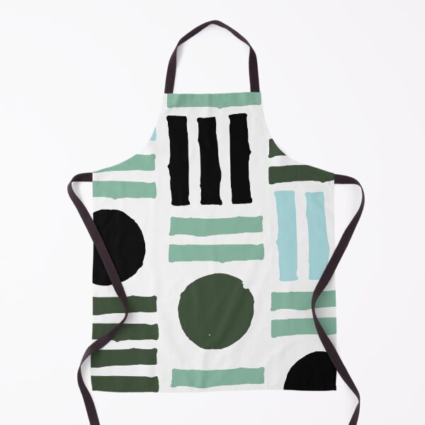Item preview, Mid-Century Modern Geometric in Black and Mint Green designed and sold by DEC02.