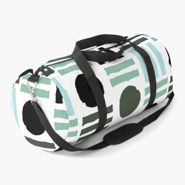 Item preview, Mid-Century Modern Geometric in Black and Mint Green designed and sold by DEC02.